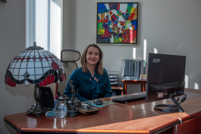 Zdjęcie notariusza Wioletty Zapały